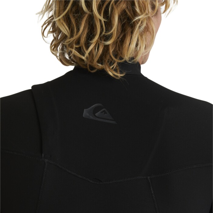 2024 Quiksilver Mens Highline 3/2mm Chest Zip Wetsuit EQYW103210 - Black